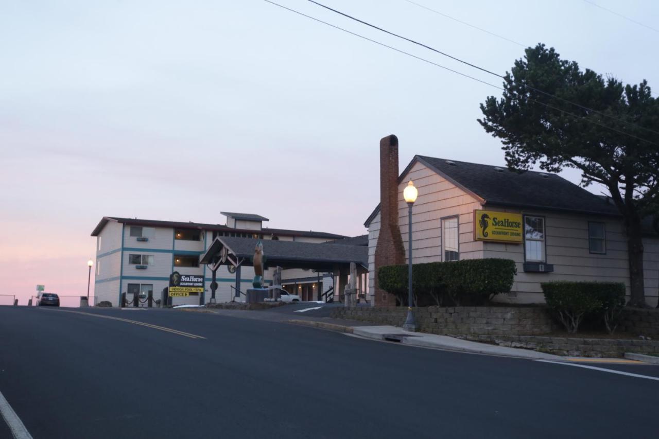 Seahorse Oceanfront Lodging Lincoln City Exterior foto
